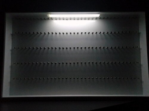 Quadro Porta Chaveiros Ultra Grande 80x50 com Luz de Led