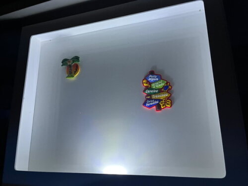 Quadro Porta Imã de Geladeira com Luz de Led