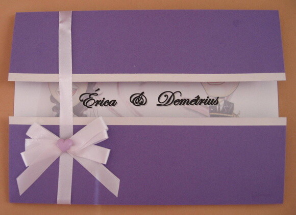 Convite De Casamento delicado