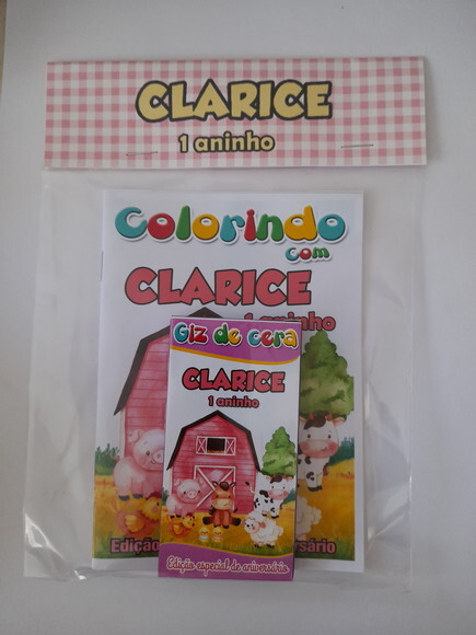 Livro de Colorir com Giz de Cera-16 Páginas - Minnie