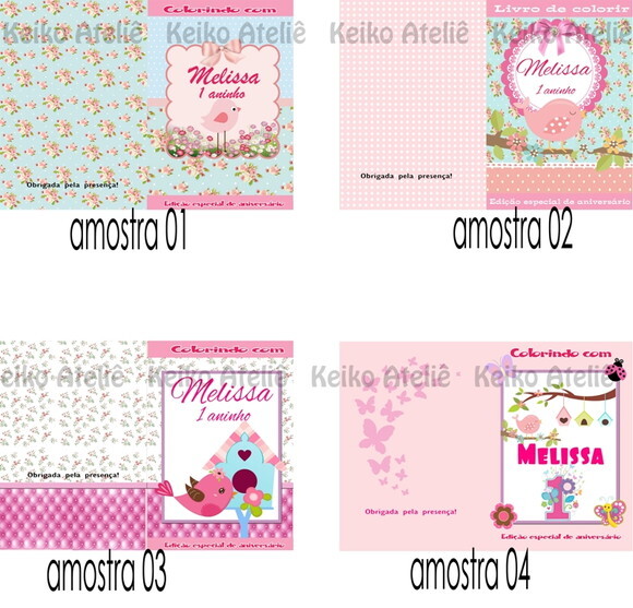 Livro de Colorir Personalizado - Jardim Encantado