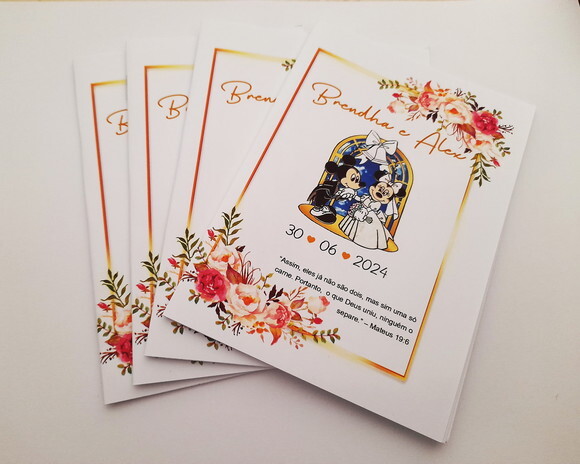 Livro de Colorir Personalizado Lembrancinha Casamento