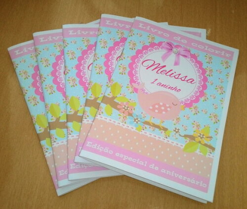 Livro de Colorir Personalizado - Jardim Encantado