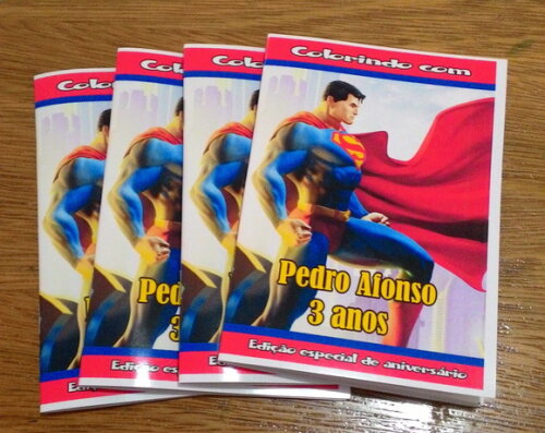 Livro de Colorir Personalizado 10x15 - 16 Páginas
