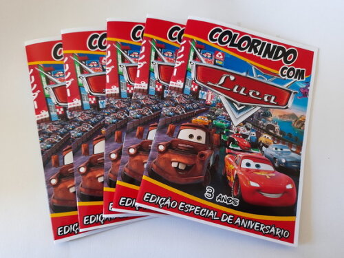 Mini Livro de Colorir Personalizado Patrulha Canina 250 Unid