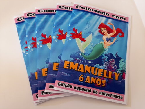 Mini Livro de Colorir Personalizado Patrulha Canina 250 Unid