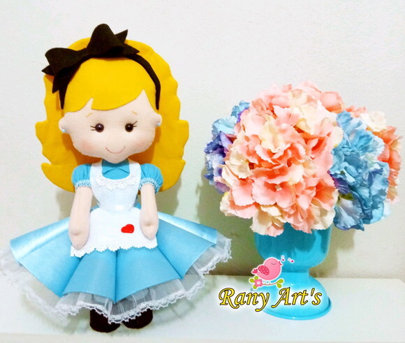 Alice Boneca Alice país das maravilhas 35cm