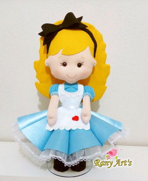 Alice Boneca Alice país das maravilhas 35cm