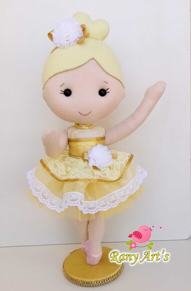 Bailarina em Feltro