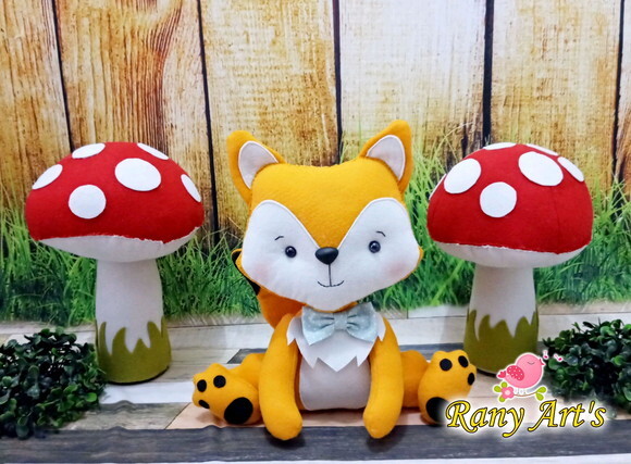 Bichinhos do Bosque Kit com 8 Peças