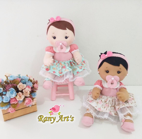 boneca bebezinha para decoração
