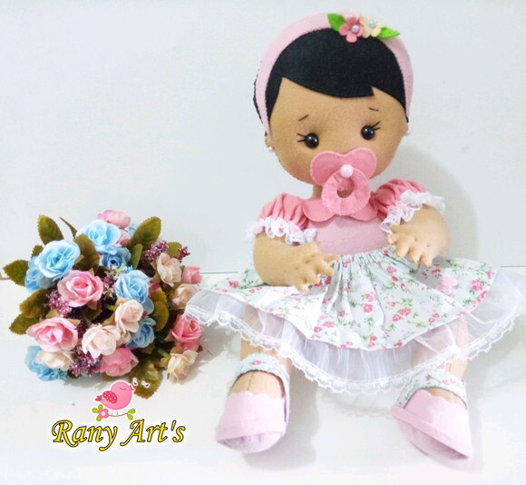boneca bebezinha para decoração