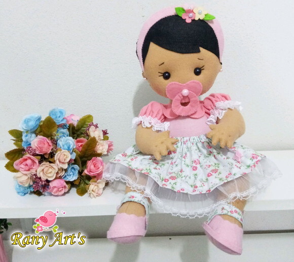 boneca bebezinha para decoração