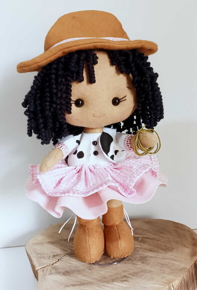 Boneca Boiadeira 30cm