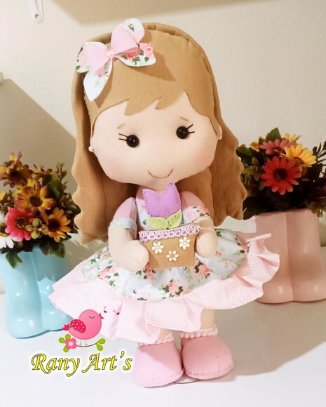Boneca Jardim Encantado.