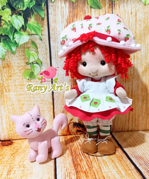 Boneca Moranguinho Antiga