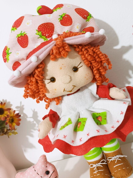 Boneca Moranguinho Kit com 5 Unidades