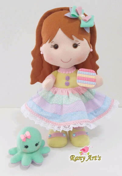 boneca Pop it com polvinho