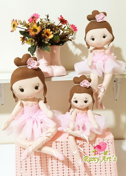 Bonecas Bailarinas Trio