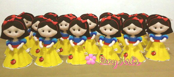 Centrinho de Mesa Branca de Neve - 25cm