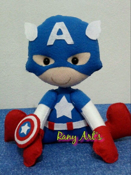 Centro de Mesa Capitão América 20cm