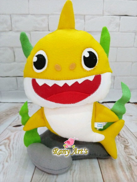 Centros de Mesa Baby Shark 25cm - Kit com 12