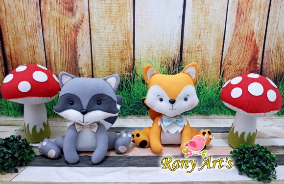 Centros de Mesa Bosque 25cm