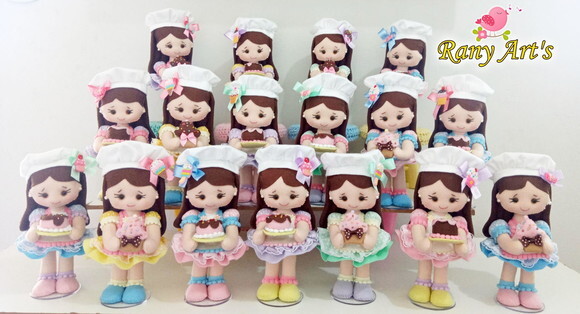 Centros De Mesa Confeiteiras Com 20cm