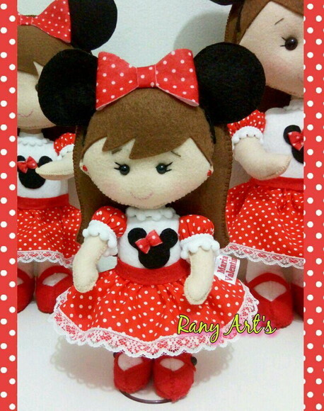 Centros de Mesa Minnie com 20cm