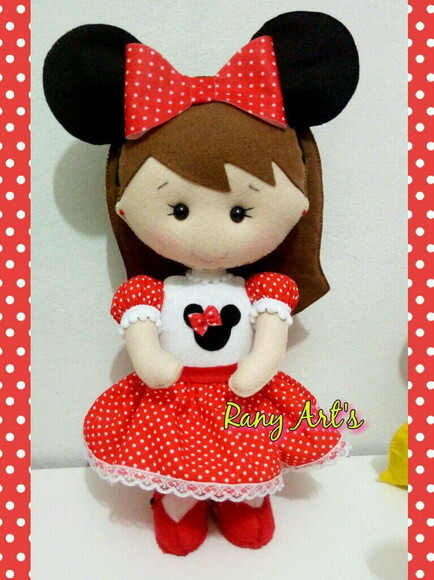 Centros de Mesa Minnie com 25cm