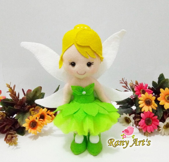Centros de Mesa Tinker Bell com 20cm Kit com 12