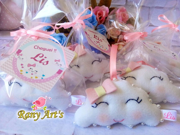 Chaveiros de Nuvinhas Personalizados