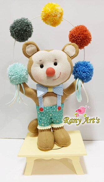 Circo com Bonecos Grandes 40cm