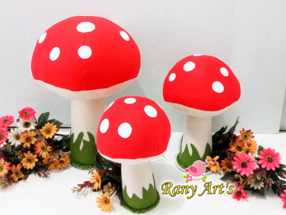 Cogumelos - Kit Cogumelos 40cm, 28cm, 22cm