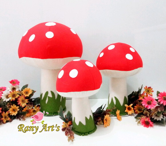 Cogumelos - Kit Cogumelos 40cm, 28cm, 22cm