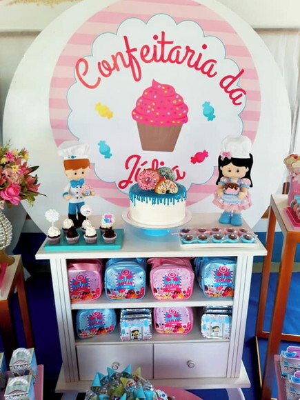 Confeiteiros em feltro 30cm