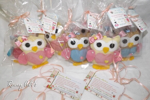 Corujinhas 8 cm - Chaveiros ou Apliques
