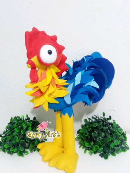 Galo Hey hey e porquinho Pua da Moana
