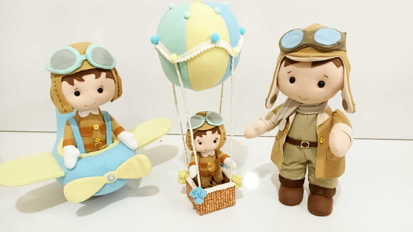 Kit Aviador com 3 Peças
