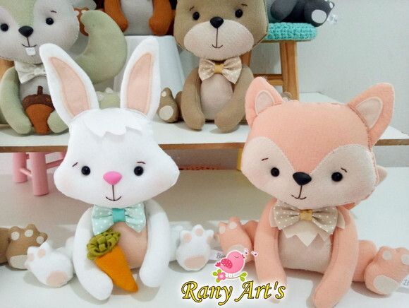 Kit Bosque Encantado com 8 Peças
