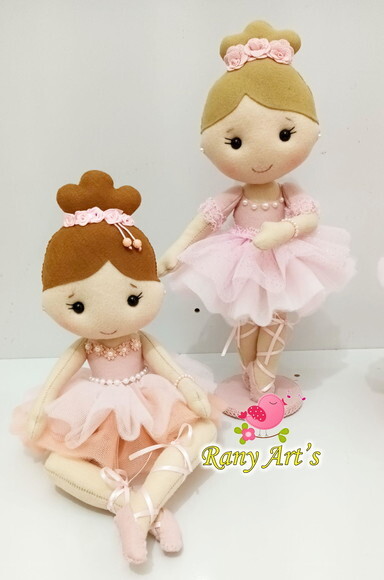 Kit de Bailarinas 6 Bonecas