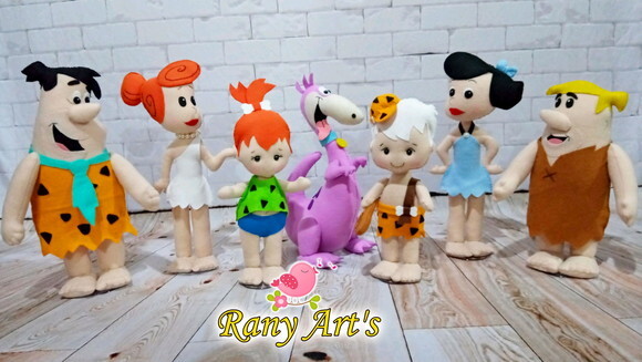 Kit os Flintstones 7 Peças