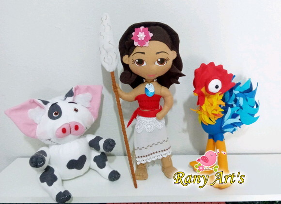 Kit Moana em Feltro