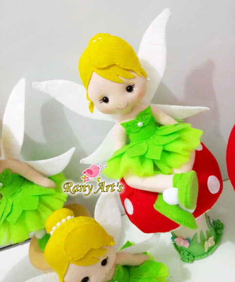 Kit Tinker Bell 6 Peças