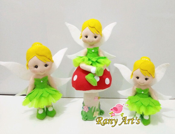 Kit Tinker Bell 6 Peças