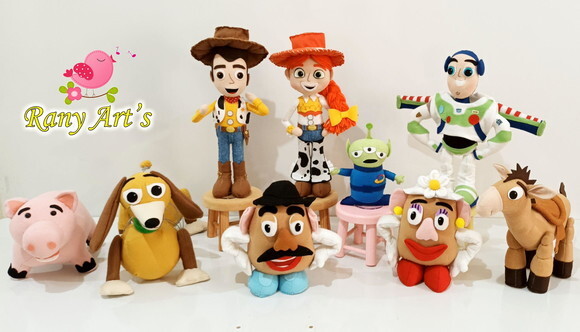 Kit Toy Story com 10 Peças