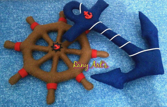 Kit Urso marinheiro - urso com 33cm de altura