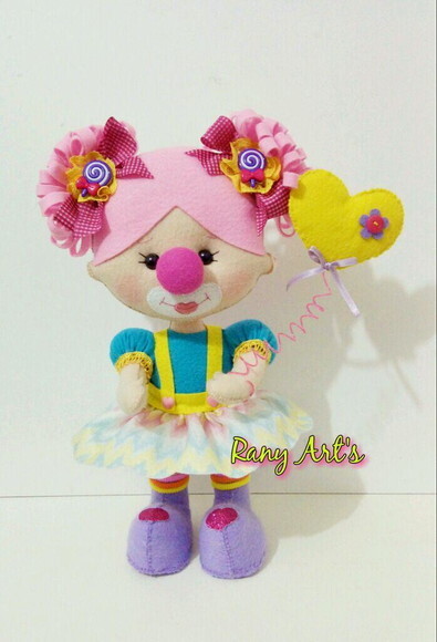 palhacinha circo rosa