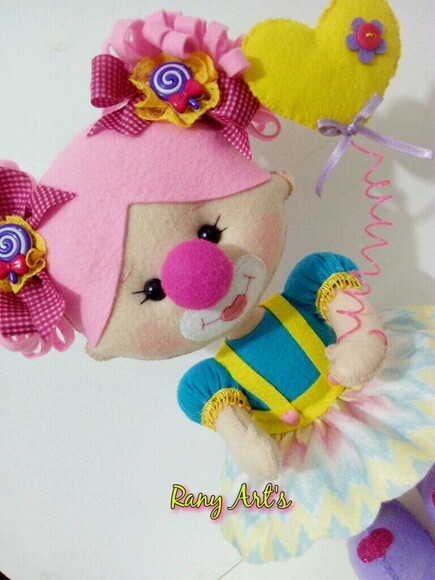 palhacinha circo rosa