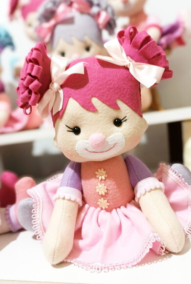 Palhacinha Circo Rosa